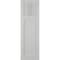 Ekena Millwork True Fit PVC San Miguel Mission Style Fixed Mount Shutters, Hailstorm Gray, 15W x 28H, PR TFP001SM15X028ST - alternate 5